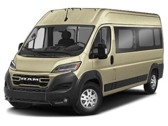 2025 Sandstone Pearlcoat Ram ProMaster 2500 Window Van SLT+ 3 Door Automatic FWD Van 3.6L V6 24V VVT Engine