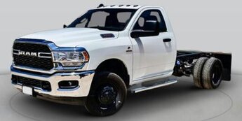 2024 Bright White Clearcoat Ram 3500 Tradesman Automatic Truck 2 Door Cummins 6.7L I6 Turbodiesel Engine 4X4