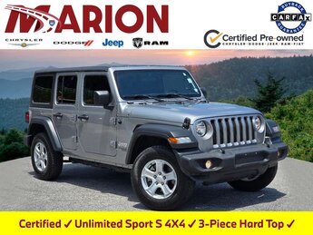 2020 Billet Silver Metallic Clearcoat Jeep Wrangler Sport S 4 Door 4X4 3.6L V6 24V VVT Engine