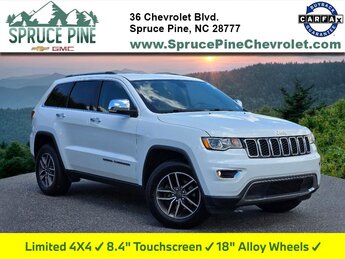 2019 Bright White Clearcoat Jeep Grand Cherokee Limited 3.6L V6 24V VVT Engine 4 Door Automatic SUV 4X4