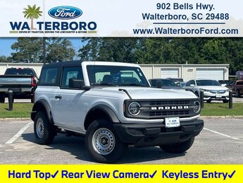 2025 Oxford White Ford Bronco Base Automatic 2 Door 4X4 2.3L EcoBoost I-4 Engine