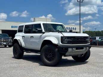 2025 Oxford White Ford Bronco Raptor SUV 4X4 Automatic 4 Door 3.0L EcoBoost V6 Engine