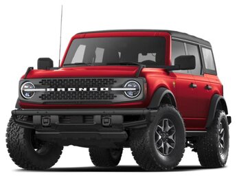 2025 Ruby Red Metallic Tinted Clearcoat Ford Bronco Badlands SUV 2.7L EcoBoost V6 Engine Automatic