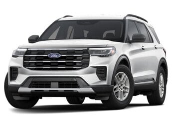 2025 Space White Metallic Ford Explorer Active SUV 4 Door Automatic RWD