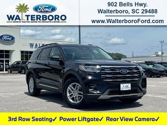 2025 Agate Black Metallic Ford Explorer Active SUV Automatic RWD 4 Door