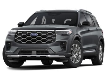 2025 Carbonized Gray Metallic Ford Explorer Platinum 4 Door RWD Automatic