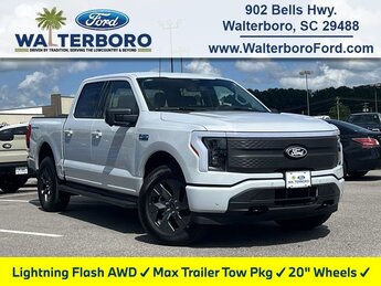 2025 Ford F-150 Lightning Flash Electric Motor Engine Automatic Truck 4 Door