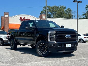 2025 Agate Black Metallic Ford Super Duty F-250 SRW Platinum Truck Automatic 4 Door 4X4