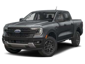 2025 Carbonized Gray Metallic Ford Ranger XLT 2.7L EcoBoost V6 Engine 4X4 Automatic
