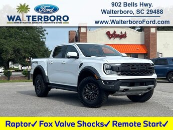 2025 Oxford White Ford Ranger Raptor Truck 4 Door 4X4 Automatic 3.0L EcoBoost V6 Engine