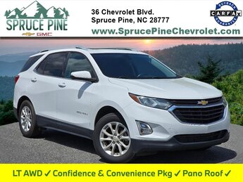 2018 Summit White Chevrolet Equinox LT AWD SUV Automatic 4 Door