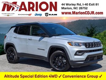 2024 Silver Zynith Metallic Clearcoat Jeep Compass Latitude Automatic 4 Door SUV 2.0L I4 DOHC Engine 4X4