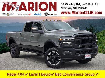 2026 Ceramic Gray Clearcoat Ram 2500 Rebel Truck 4 Door 4X4 V8 Engine