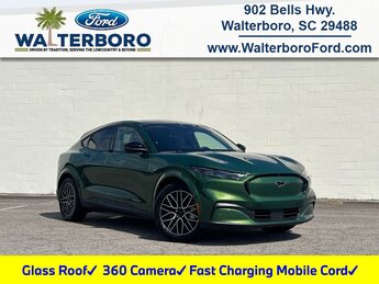 2025 Eruption Green Metallic Ford Mustang Mach-E Premium Automatic 4 Door RWD Electric Motor Engine SUV
