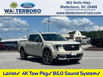 2025 Desert Sand Ford Maverick LARIAT Automatic (CVT) 4 Door EcoBoost 2.0L I4 GTDi DOHC Turbocharged VCT Engine Truck