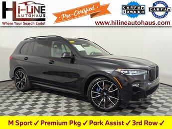 2022 Black Sapphire Metallic BMW X7 xDrive40i 3.0L I6 DOHC 24V Engine Automatic SUV 4 Door AWD