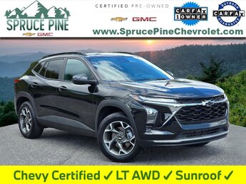 2024 Mosaic Black Metallic Chevrolet Trax LT FWD SUV 4 Door 1.2L Ecotec Turbo DOHC DI w/VVT Engine Automatic