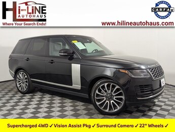 2019 Santorini Black Metallic Land Rover Range Rover 5.0L V8 Supercharged 4 Door Automatic 5.0L V8 Supercharged Engine SUV