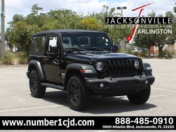2021 Black Clearcoat Jeep Wrangler Sport SUV 2 Door 4X4 G 3.6L V6 Cylinder Engine3.6 Automatic