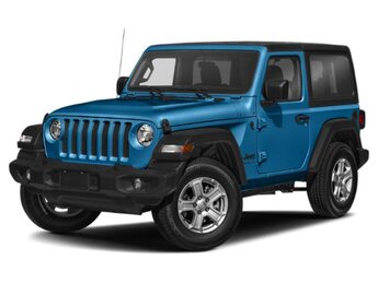 2023 Hydro Blue Pearlcoat Jeep Wrangler Sport S 2 Door 4X4 G 2.0L 4 Cylinder Engine2.0 Automatic