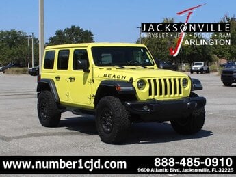 2022 High Velocity Clearcoat Jeep Wrangler Unlimited High Tide Automatic G 3.6L V6 Cylinder Engine3.6 4X4 SUV 4 Door
