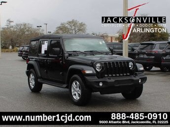 2023 BLACK CLEAR COAT Jeep Wrangler Sport S 4 Door G 3.6L V6 Cylinder Engine3.6 4X4 SUV Automatic