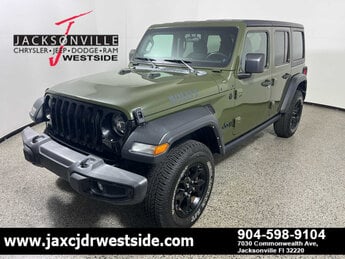 2021 Jeep Wrangler Unlimited Willys 4X4 Automatic G 2.0L 4 Cylinder Engine2.0 4 Door SUV