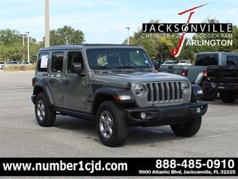2021 Sting-Gray Clearcoat Jeep Wrangler Unlimited Freedom 4 Door 4X4 Automatic G 2.0L 4 Cylinder Engine2.0 SUV