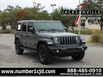 2021 Jeep Wrangler Unlimited Sport S 4X4 SUV 4 Door G 2.0L 4 Cylinder Engine2.0