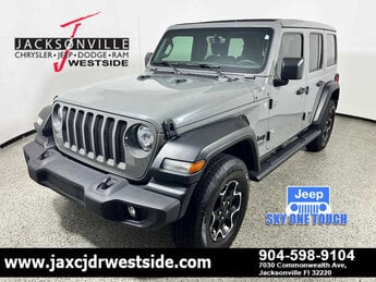 2021 Sting-Gray Clearcoat Jeep Wrangler Unlimited Sport S Automatic SUV 4X4 G 2.0L 4 Cylinder Engine2.0