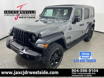 2021 Sting-Gray Clearcoat Jeep Wrangler Unlimited Willys Automatic G 2.0L 4 Cylinder Engine2.0 4 Door