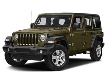 2021 Sarge Green Clearcoat Jeep Wrangler Unlimited Willys Sport 4 Door G 2.0L 4 Cylinder Engine2.0 Automatic