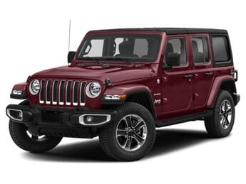 2021 Snazzberry Pearlcoat Jeep Wrangler Unlimited Sahara 4X4 4 Door SUV
