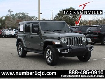 2021 Sting-Gray Clearcoat Jeep Wrangler Unlimited Sahara 4X4 Automatic SUV