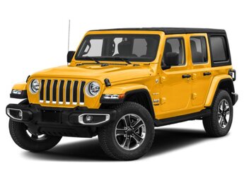 2020 Hellayella Clearcoat Jeep Wrangler Unlimited Rubicon 4 Door 4X4 SUV G 3.6L V6 Cylinder Engine3.6