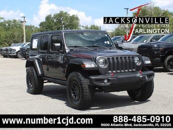 2021 Granite Crystal Metallic Clearcoat Jeep Wrangler Unlimited Rubicon 4X4 SUV 4 Door G 3.6L V6 Cylinder Engine3.6