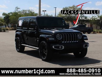 2021 Black Clearcoat Jeep Wrangler Unlimited Sahara 4xe 4X4 SUV 4 Door H 2.0L 4 Cylinder Engine2.0 Automatic