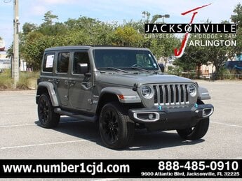 2022 Sting-Gray Clearcoat Jeep Wrangler Unlimited Sahara 4xe SUV 4X4 4 Door Automatic