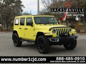 2023 High Velocity Clearcoat Jeep Wrangler 4xe Sahara 4 Door 4X4 H 2.0L 4 Cylinder Engine2.0