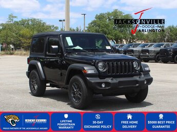 2026 Black Clearcoat Jeep Wrangler Sport Automatic 4X4 SUV 2 Door