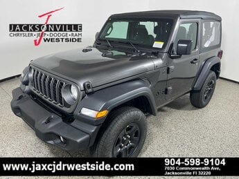 2025 Granite Crystal Metallic Clearcoat Jeep Wrangler Sport 4X4 Automatic SUV 2 Door