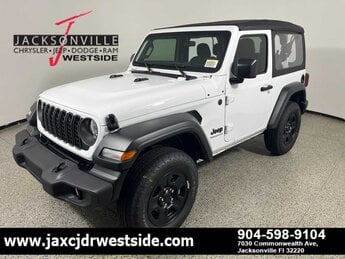 2025 Bright White Clearcoat Jeep Wrangler Sport G 2.0L 4 Cylinder Engine2.0 2 Door Automatic