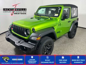 2026 Mojito Clearcoat Jeep Wrangler Sport Automatic 2 Door G 2.0L 4 Cylinder Engine2.0 4X4 SUV