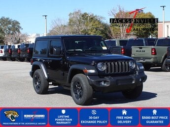 2026 Black Clearcoat Jeep Wrangler Sport 2 Door 4X4 SUV