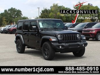 2025 Black Clearcoat Jeep Wrangler Sport 4X4 SUV 4 Door G 3.6L V6 Cylinder Engine3.6 Automatic