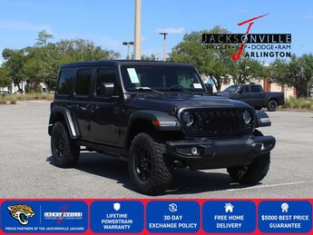 2026 Granite Crystal Metallic Clearcoat Jeep Wrangler Willys Automatic SUV 4 Door