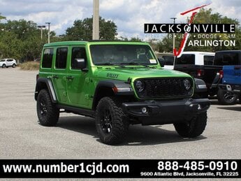 2025 Mojito Clearcoat Jeep Wrangler Willys 4 Door SUV G 3.6L V6 Cylinder Engine3.6
