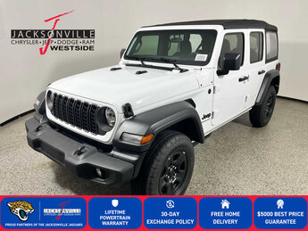 2026 Bright White Clearcoat Jeep Wrangler Sport Automatic SUV G 3.6L V6 Cylinder Engine3.6