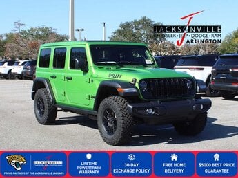 2026 Mojito Clearcoat Jeep Wrangler Willys Automatic SUV G 3.6L V6 Cylinder Engine3.6 4X4