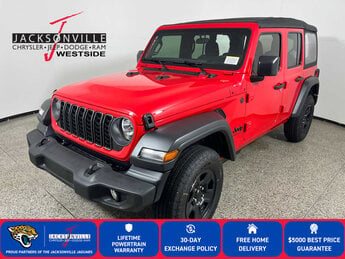 2026 Firecracker Red Clearcoat Jeep Wrangler Sport Automatic 4 Door 4X4